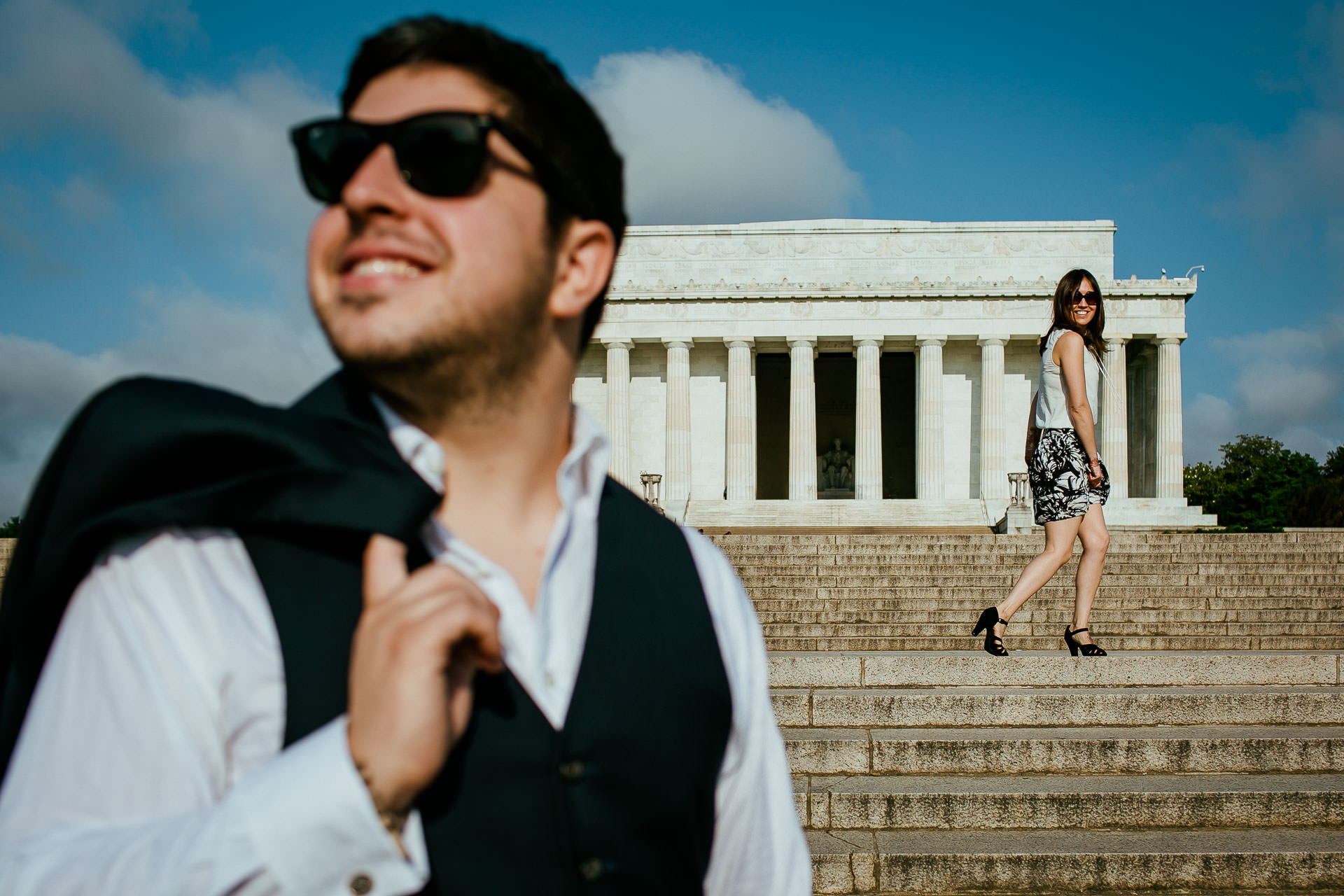 Preboda en Washington DC, fotoperiodismo de bodas, Norman Parunov