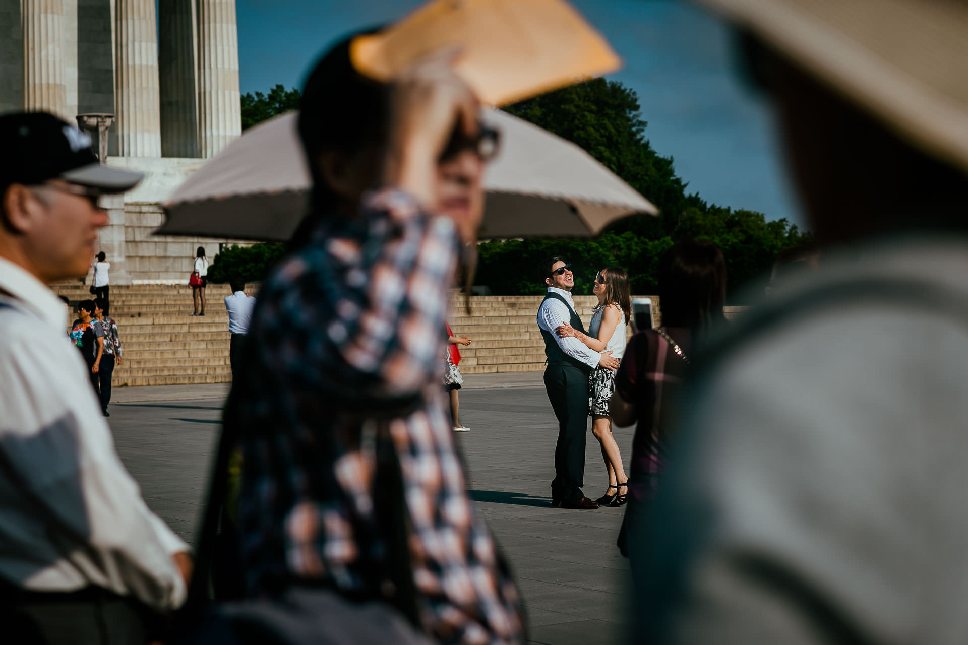Preboda en Washington DC, fotoperiodismo de bodas, Norman Parunov