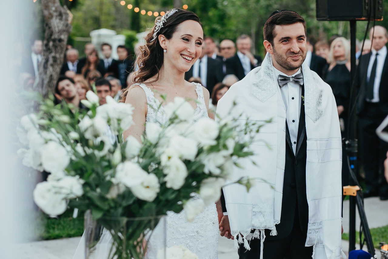Ceremonia, Boda en Astilleros Milberg, casamiento judío, fotoperiodismo de bodas, Norman Parunov